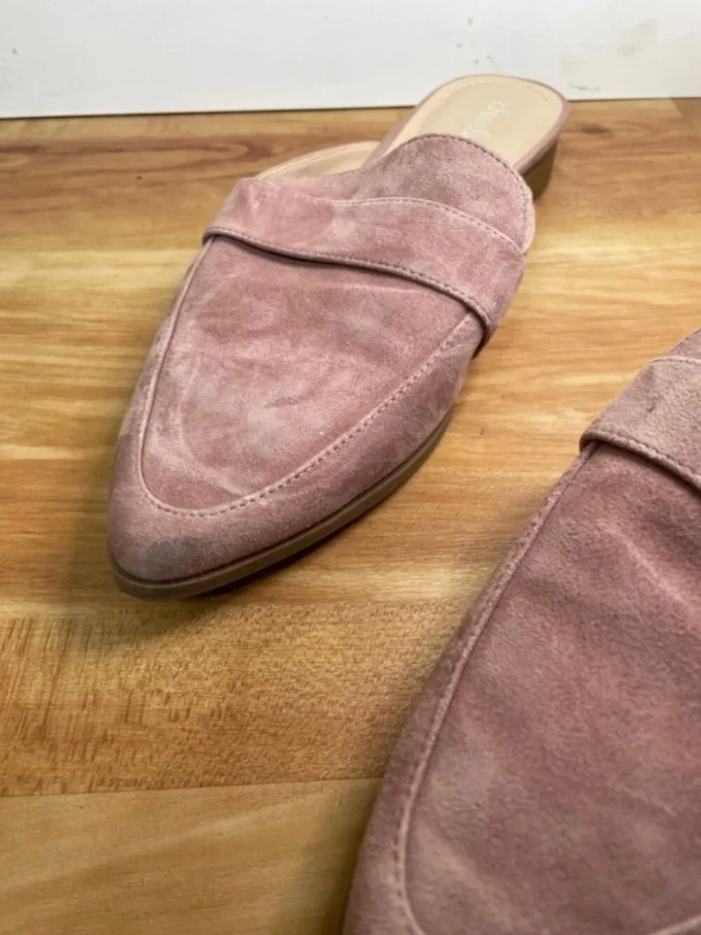 Mauve Loafer Slip-ons (size 9)